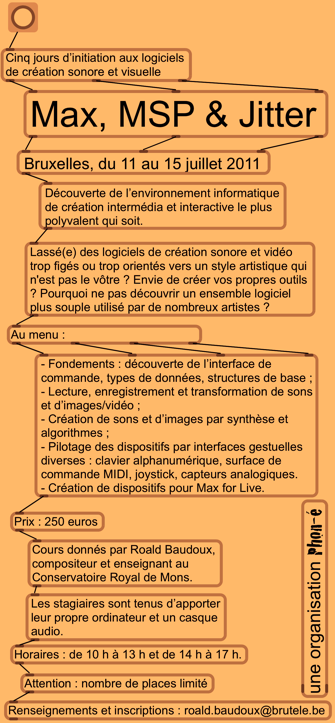 Image stage Max 2011